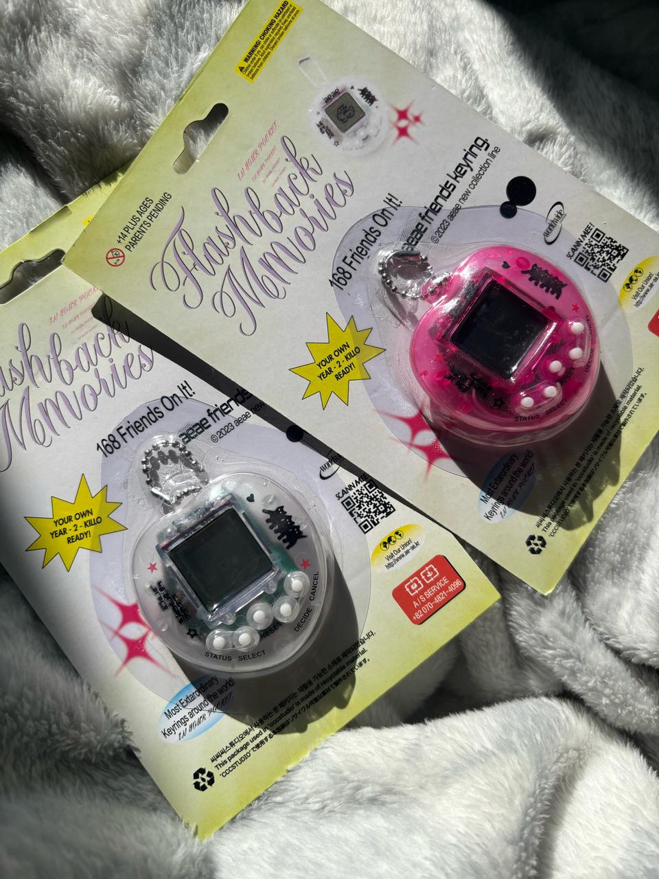 에이이에이이 다마고치 키링 판매(새상품)