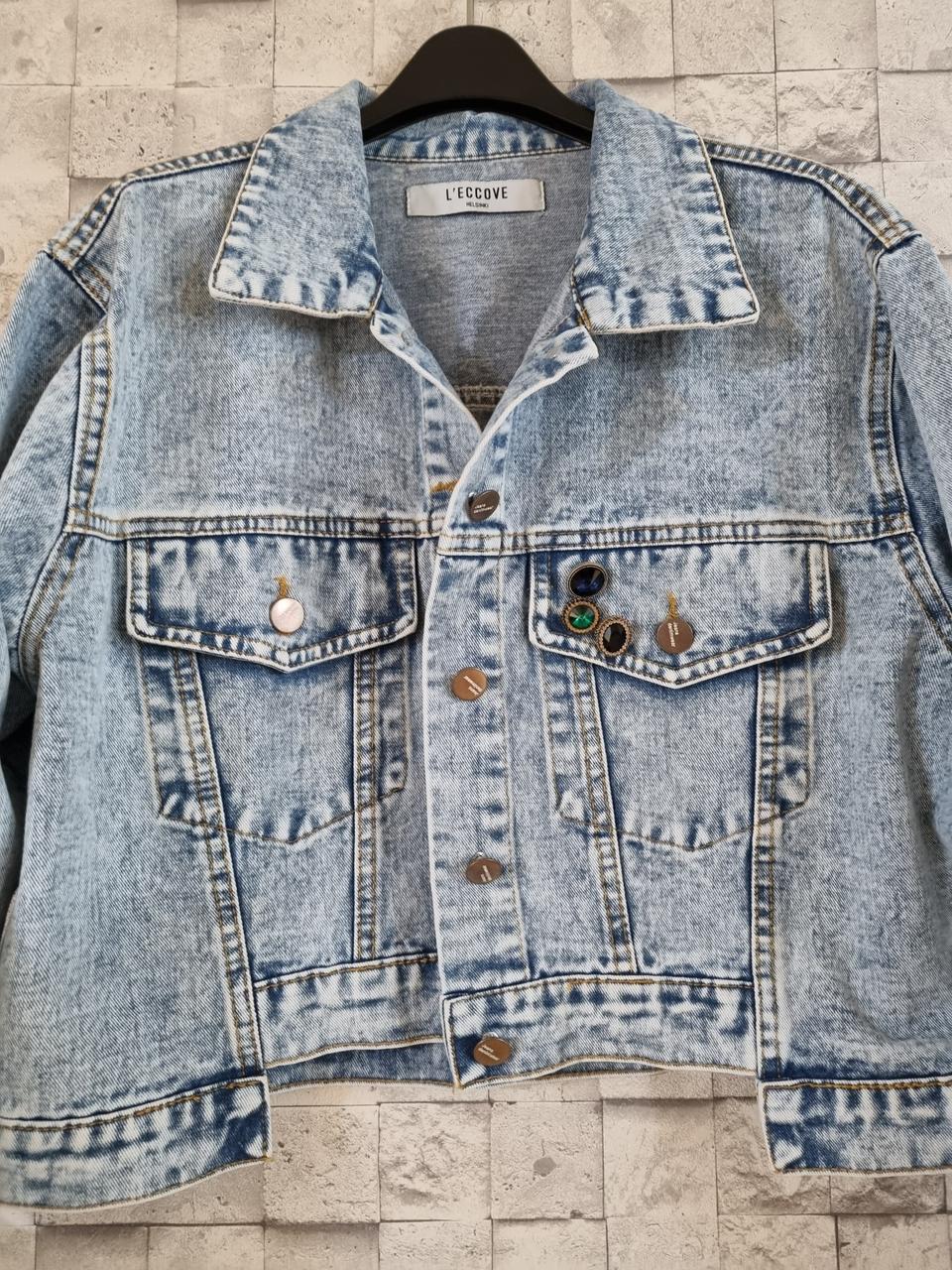 레코브 숏 청자켓