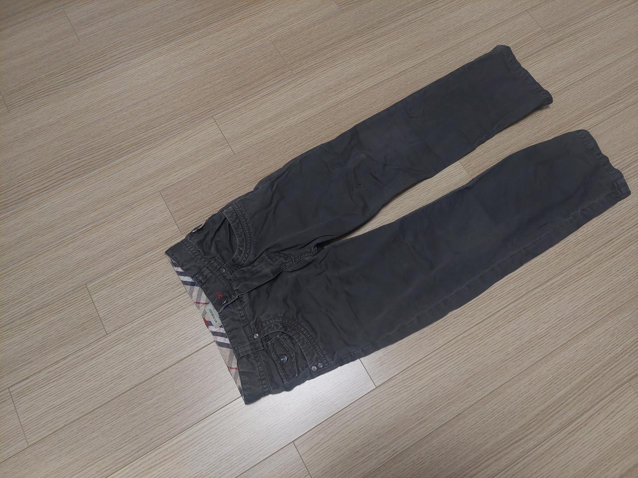 버버리 키즈 치노 팬츠