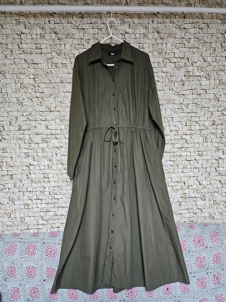 (미착용) 유니클로 정품 여성 롱원피스  L