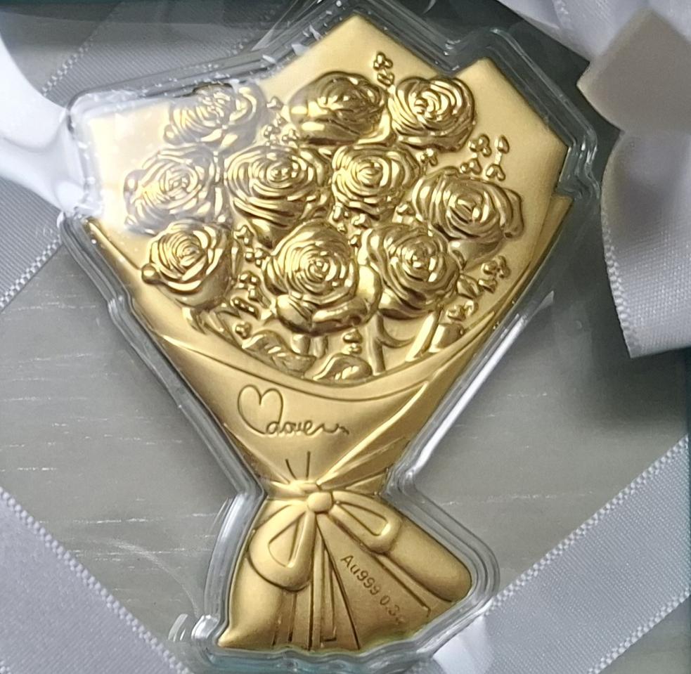 (울산) 순금 꽃다발 0.3g