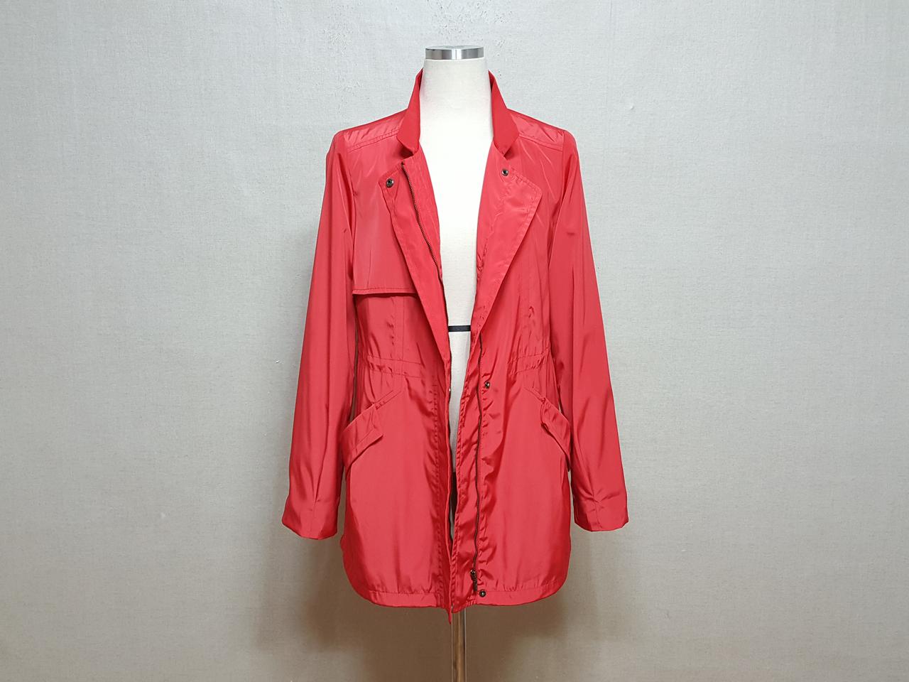 샤트렌 하프 여성 바람막이 자켓 55-날씬66 새것수준