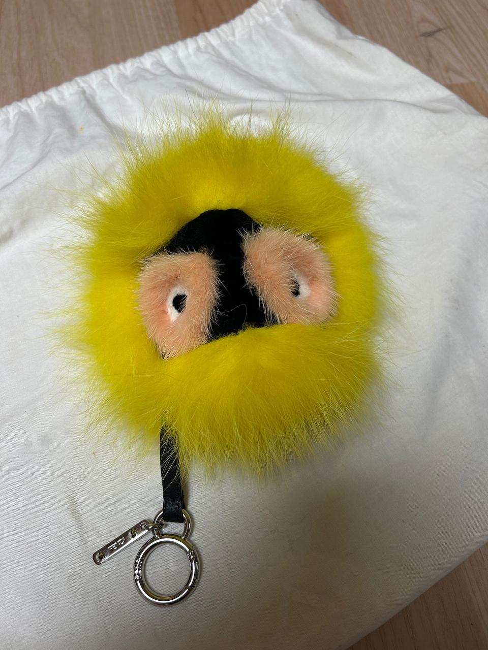 펜디 플래쉬 밍크 백참 키링