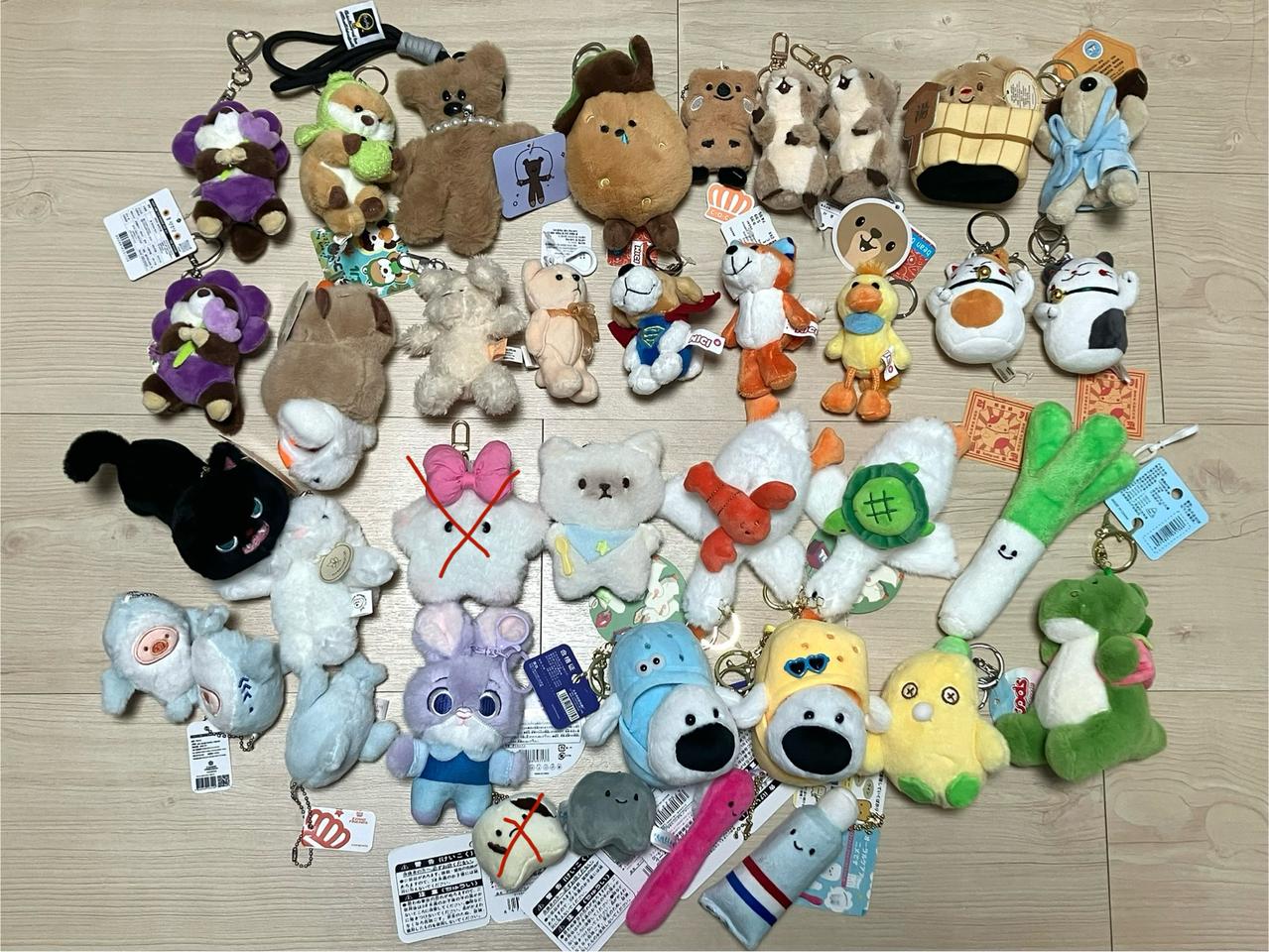 인형 키링 모음