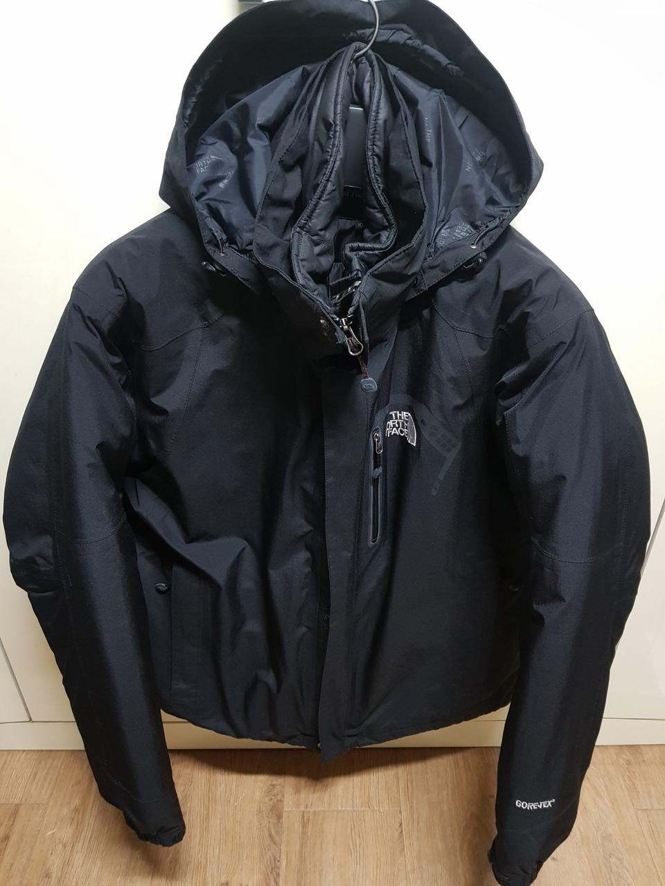 노스페이스 고어텍스 바람막이 준헤비 누빔패딩세트 105