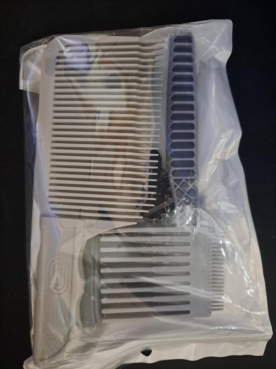 이발 빗 3종 세트 & 검정 벨트