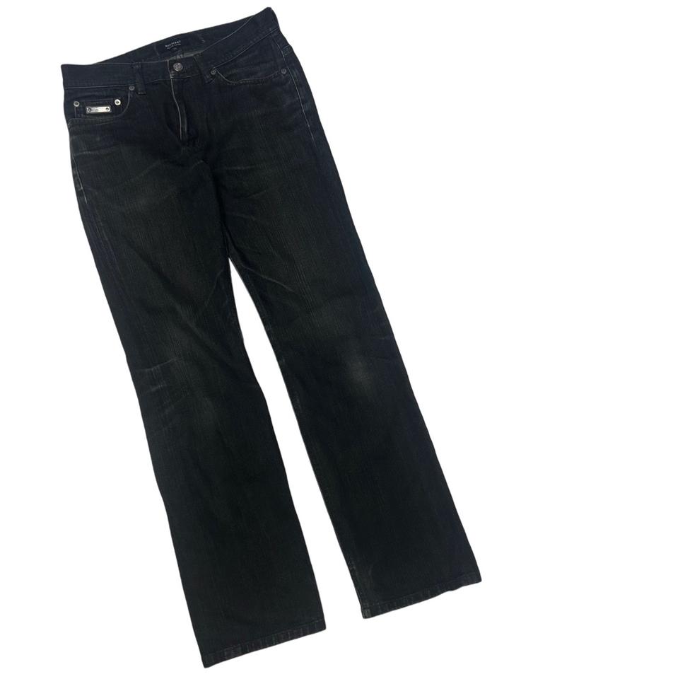 버버리 블랙라벨 흑청워싱데님진 30