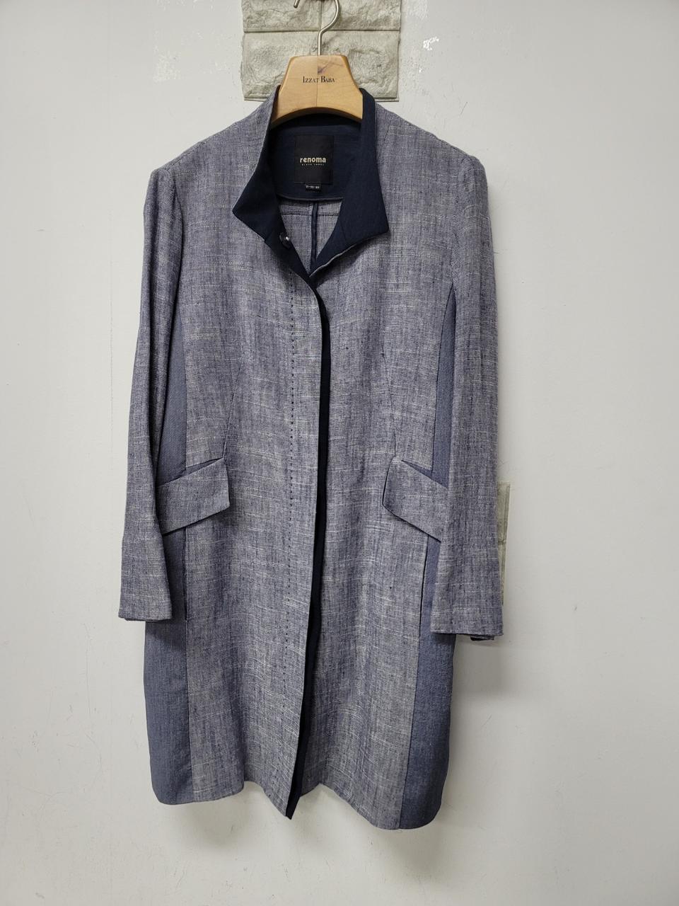 레노마 봄여름용 린넨 롱쟈켓