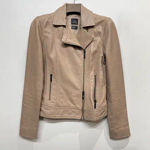 아르마니 익스체인지 양가죽자켓