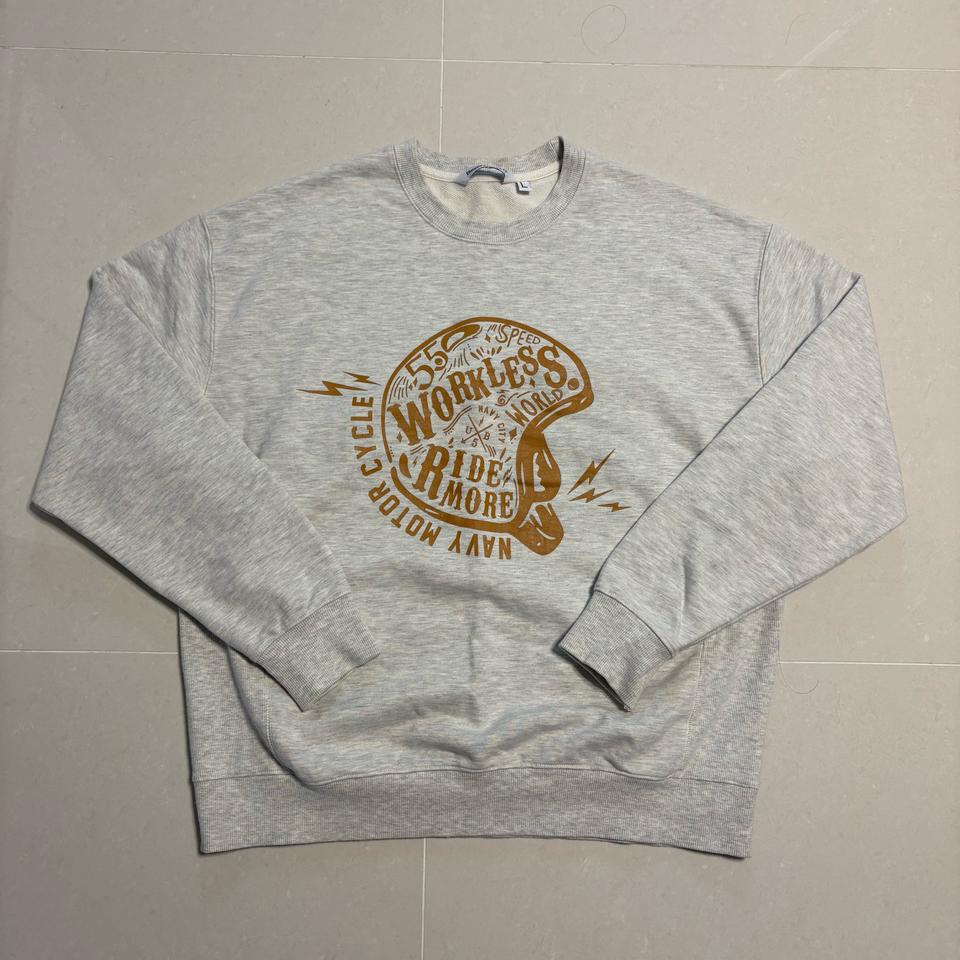 정품 유니폼브릿지 프린팅 맨투맨 스웻셔츠