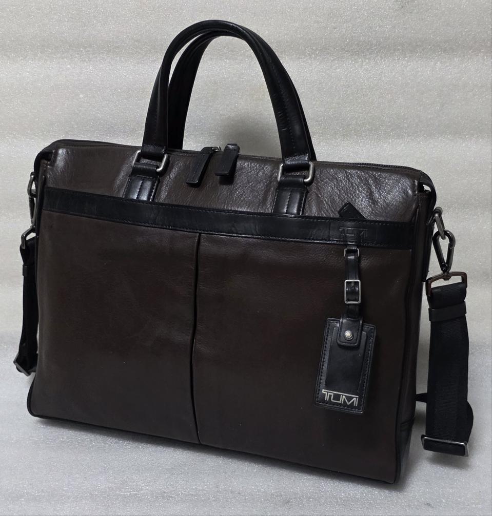 투미 TUMI 이스턴 슬림 탑 집 브리프 69717CHO2 가죽서류가방