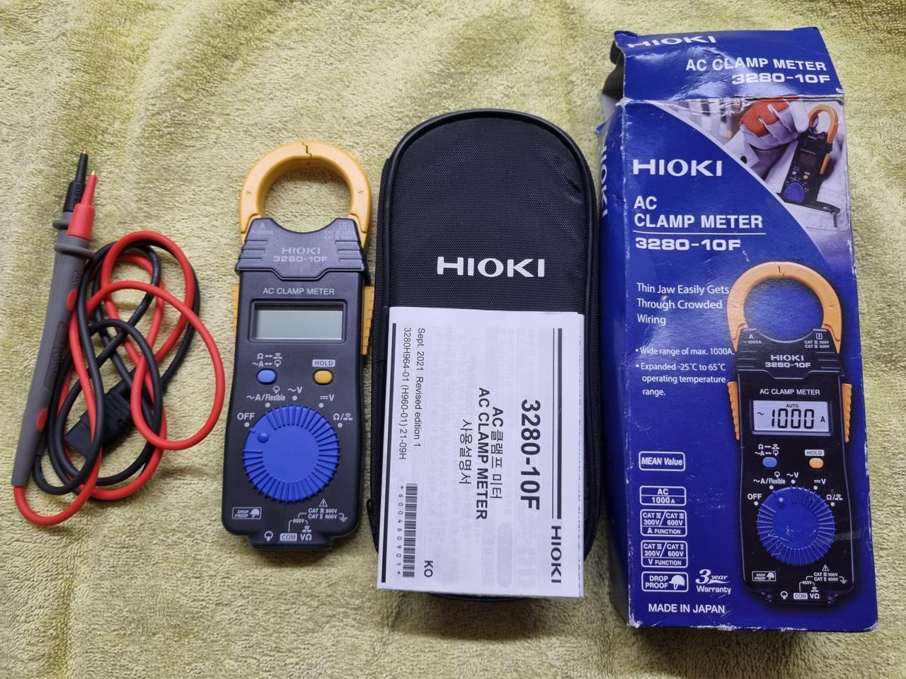 히오끼 클램프 미터#후크(3280-10F)