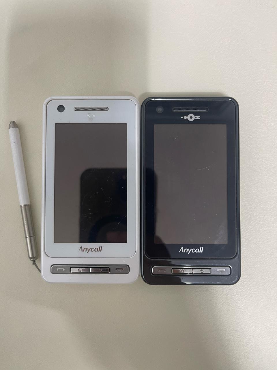 삼성전자 애니콜 햅틱온 SCH-W600 / SPH-W6050 2대 일괄