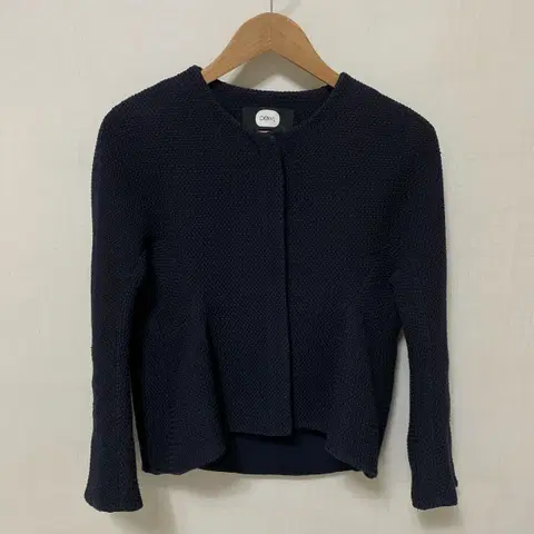 듀엘 정품 여성 네이비 트위드 숏 자켓 S Dewl