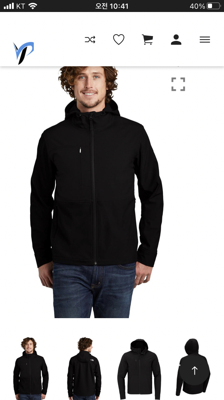 노스페이스 점퍼