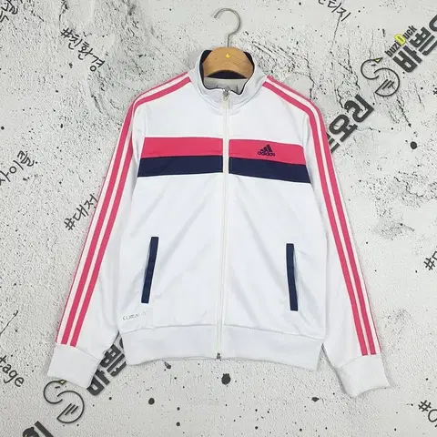 아디다스 ADIDAS 베켄바우어 트랙탑 져지 화이트 핑크 3100006