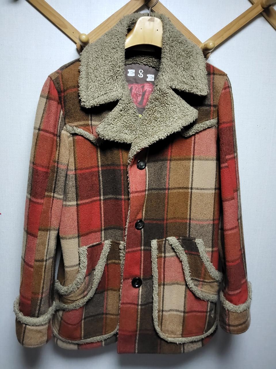 디이젤 체크자켓