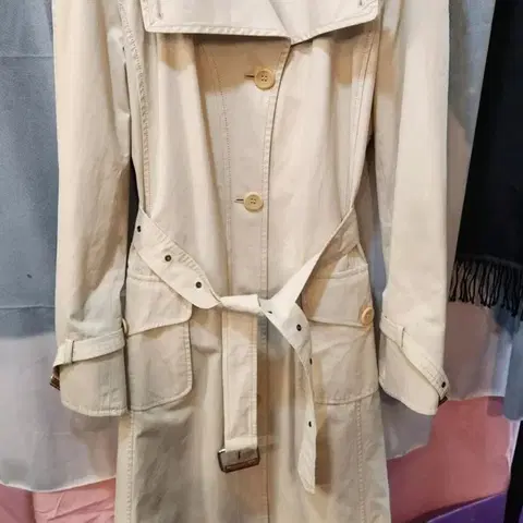 막스마라 트렌치코트 한글택