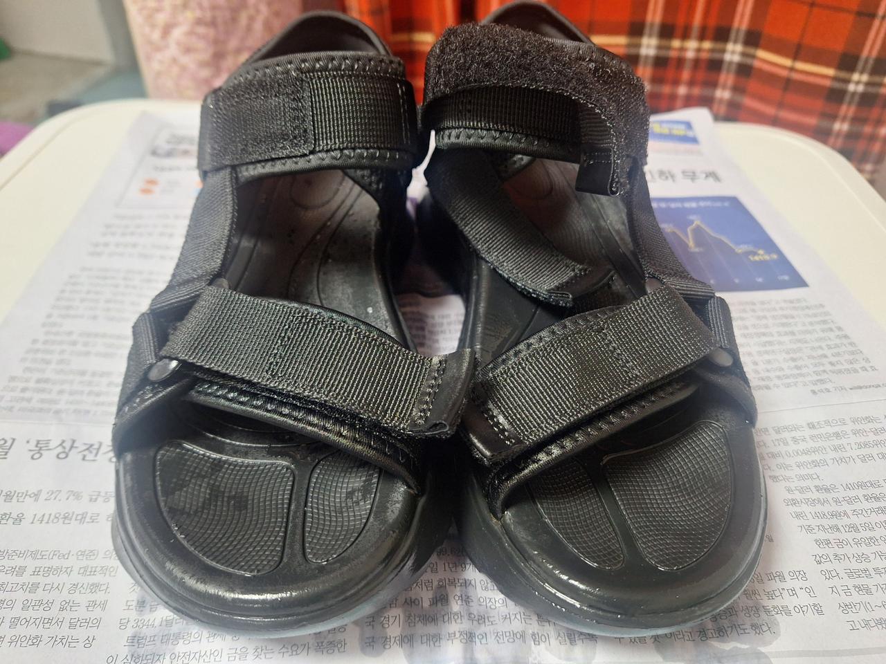 ABC 셀렉트 드라이 스트랩 샌들 S0027 Black