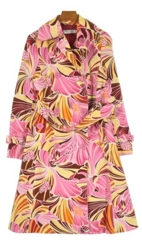 Max Mara 막스 마라 데님 자켓 재킷 트렌치 코트 포켓 하객룩 정장