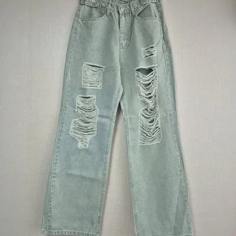 <새상품>(고퀄/국산)비죠 피그먼트 워싱 데미지 청바지