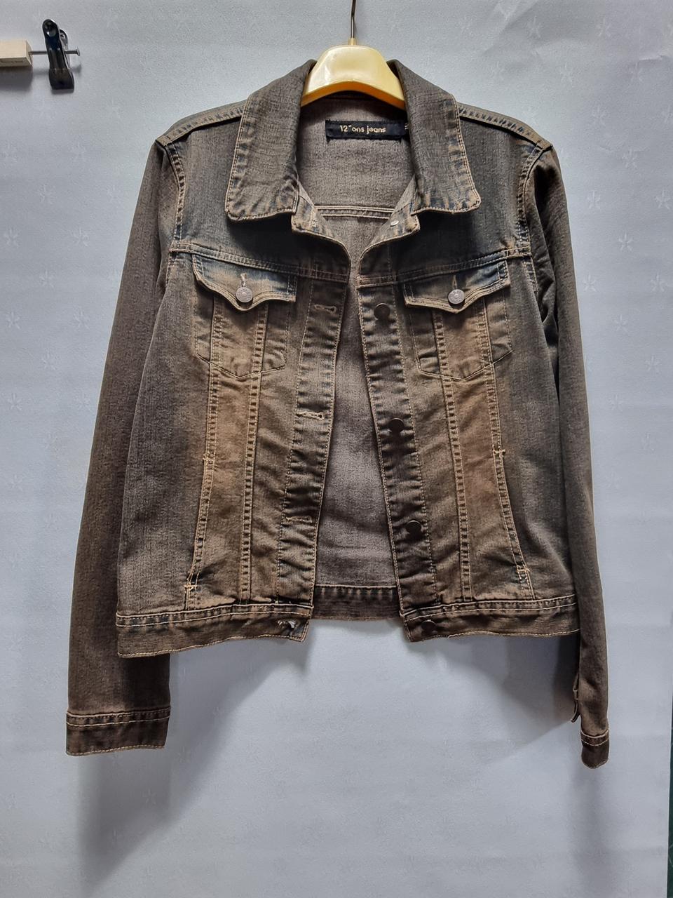 여성 스판 청자켓 12oz Jeans 데님