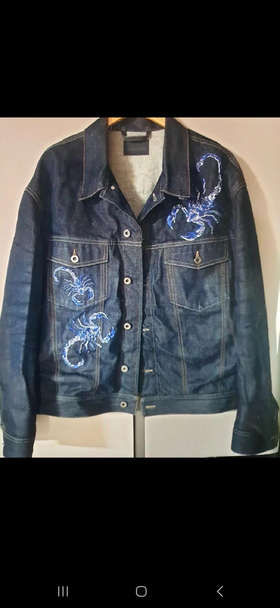 디젤 블랙골드 정품 청자켓 싸이즈110