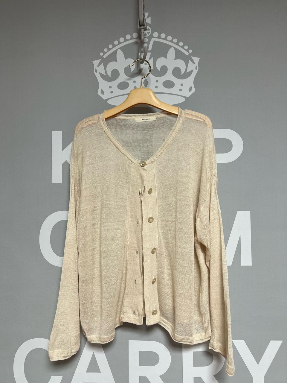 린넨 가디건