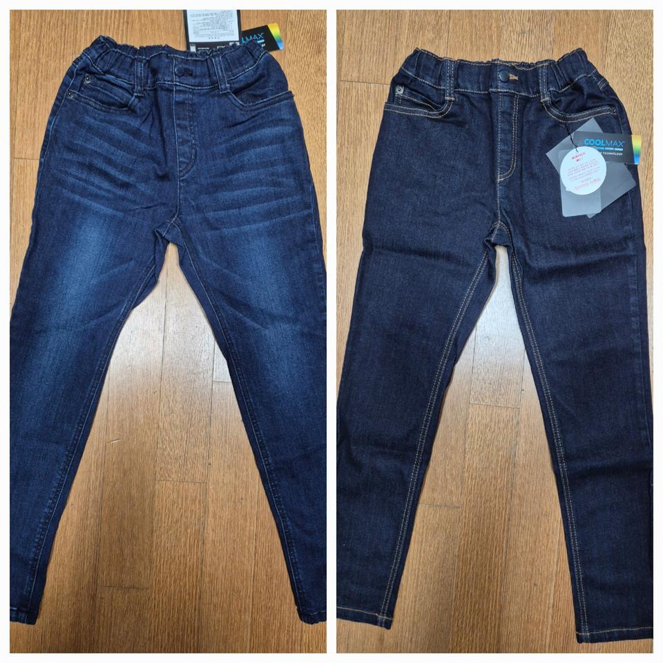 새상품 아이더 키즈 청바지 데님 팬츠 140 150 게스