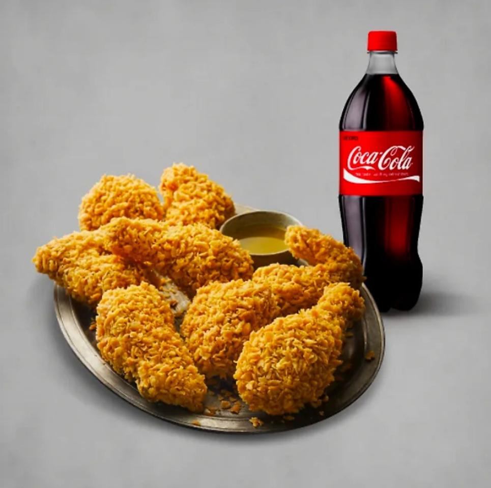 (가격인하)bbq 황금올리브 치킨+콜라 1.25리터 싸게팝니다