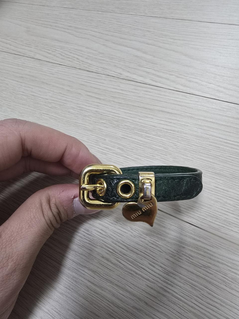 정품 미우미우 팔찌