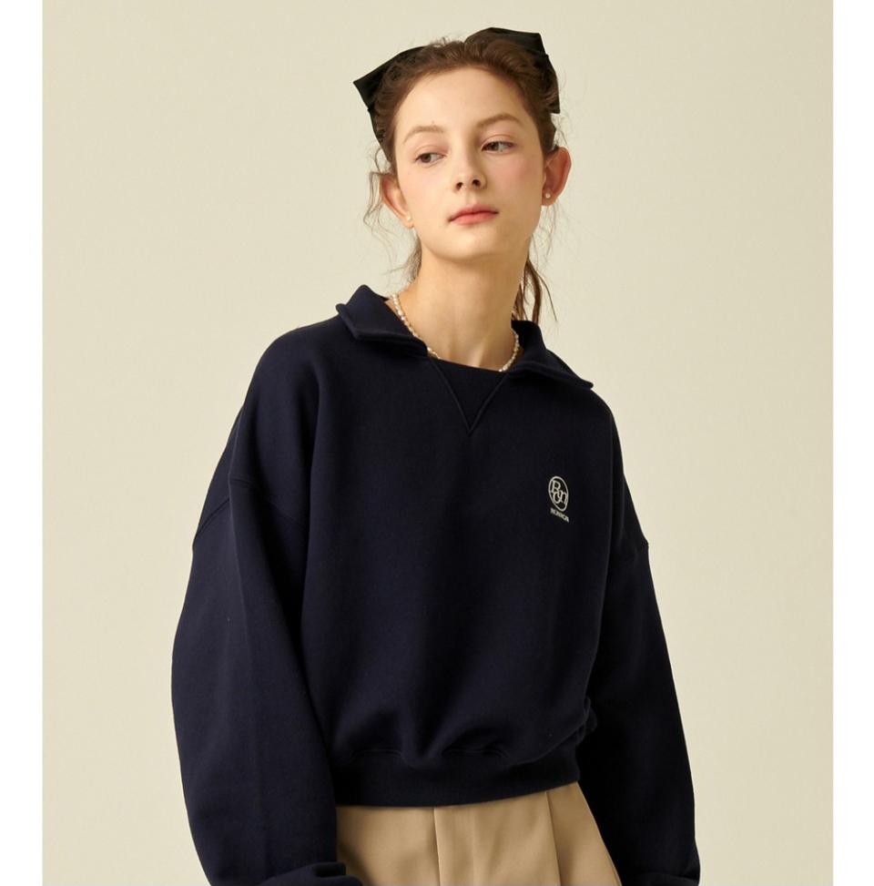 론론 카라 스웻셔츠 맨투맨 - 새옷