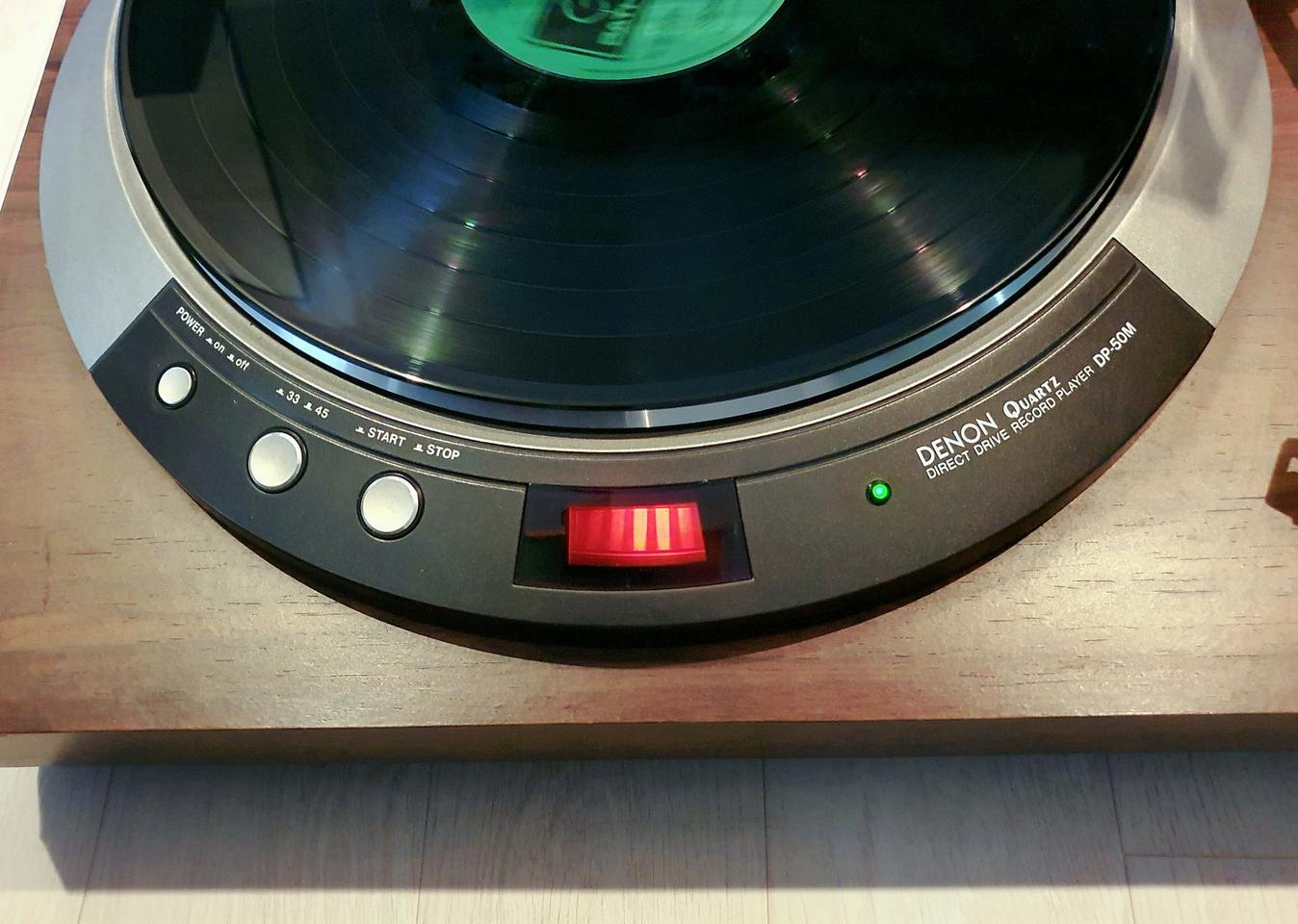 데논 DP-50M 수동 턴테이블