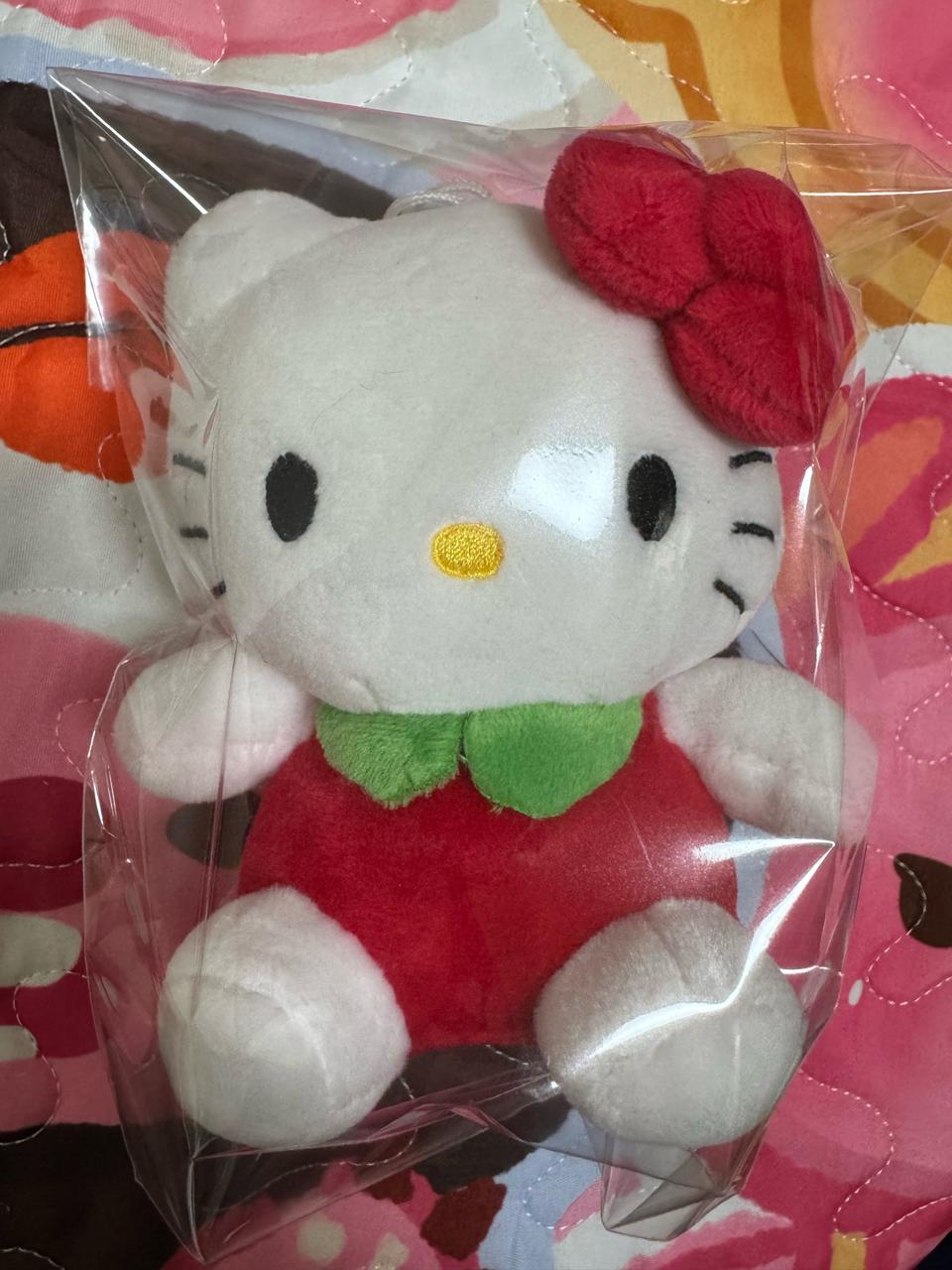 정품 키티 키링 인형