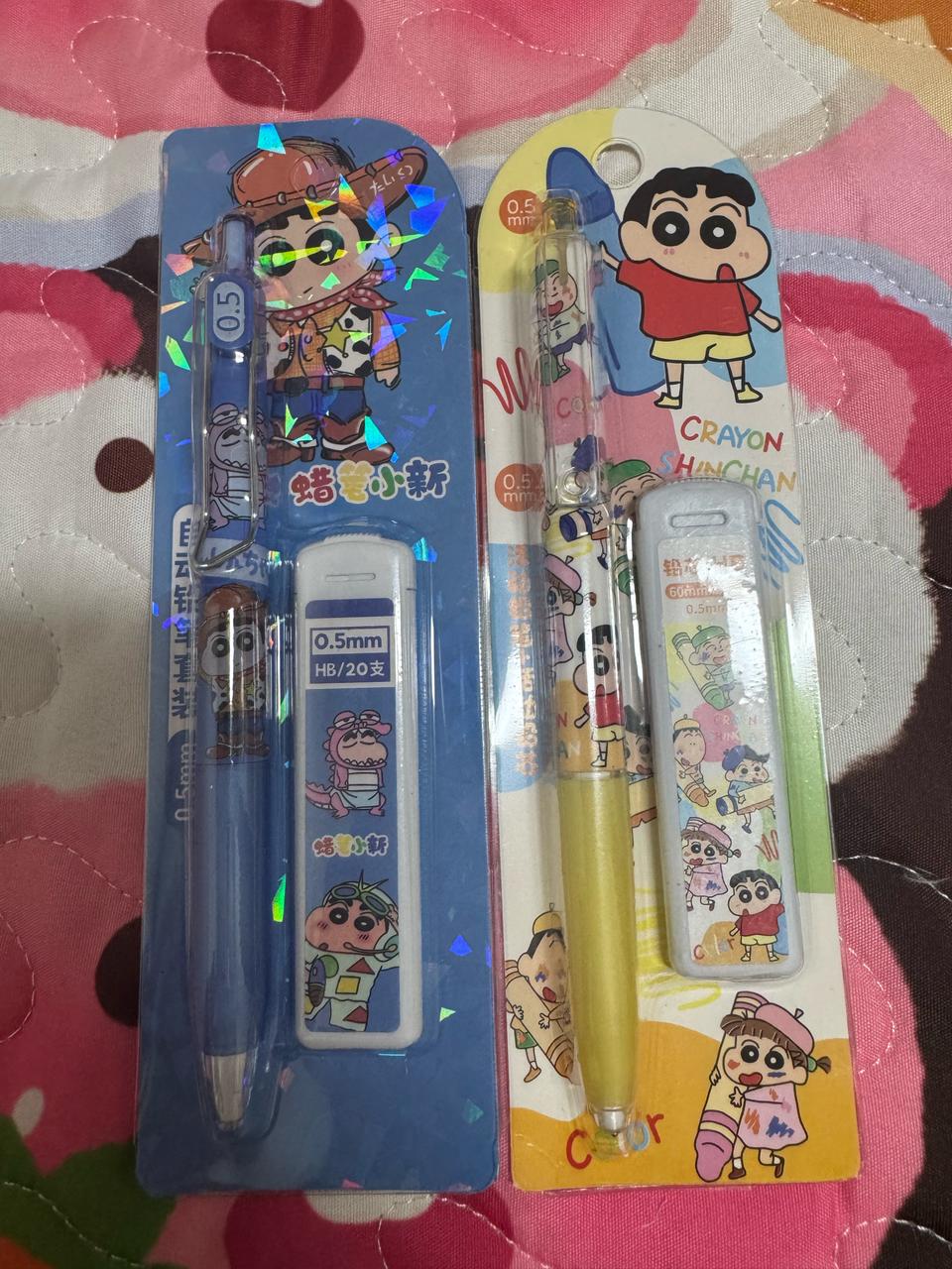 짱구 샤프 샤프심 세트