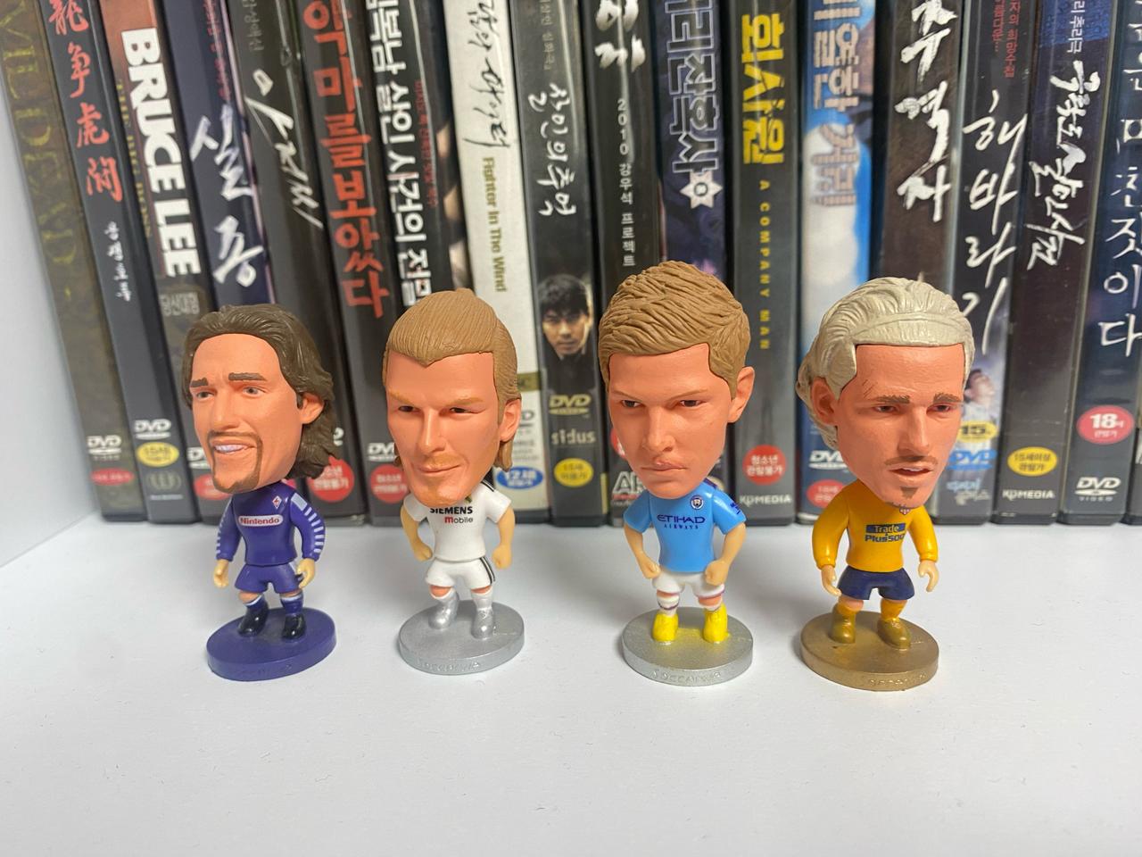 축구선수 피규어 일괄로 팝니다