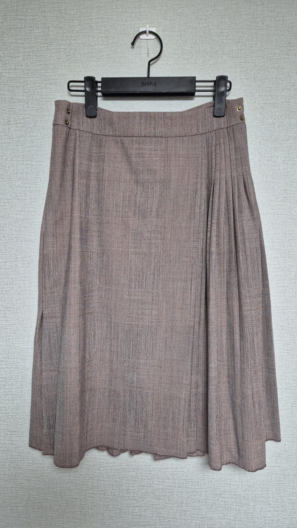 미샤 플리츠 스커트