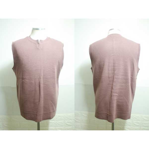 (100) 탑텐 남성 코코아 니트 베스트 (사이즈 100)