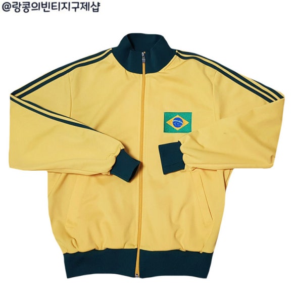 빈티지 스트릿 브라질 져지 자켓