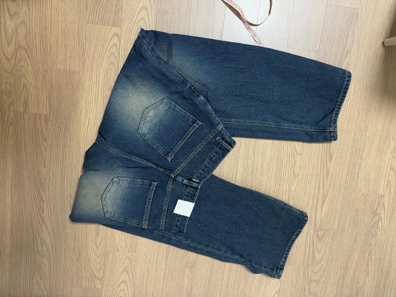 새옷 와이드 청바지 새미하이웨이스트  여성m