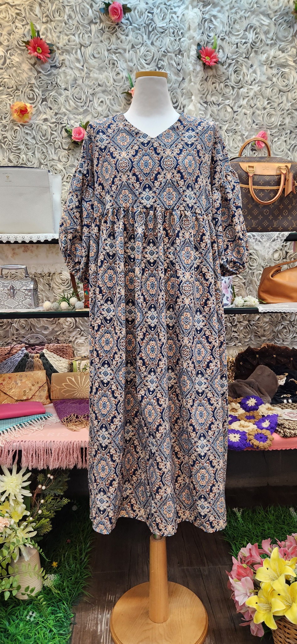 MENLO 에스닉 롱원피스