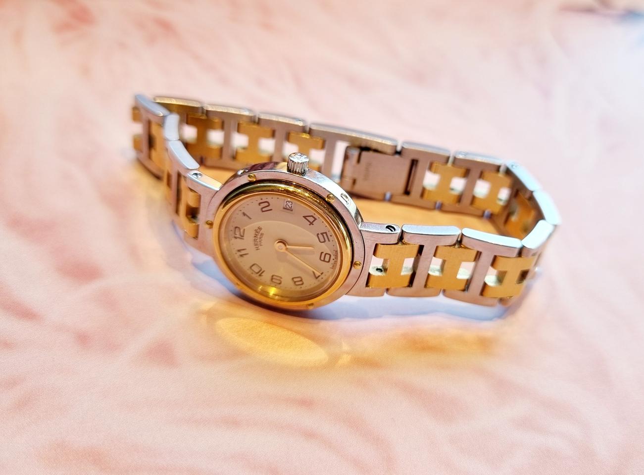 정품 에르메스 클리퍼 여자시계