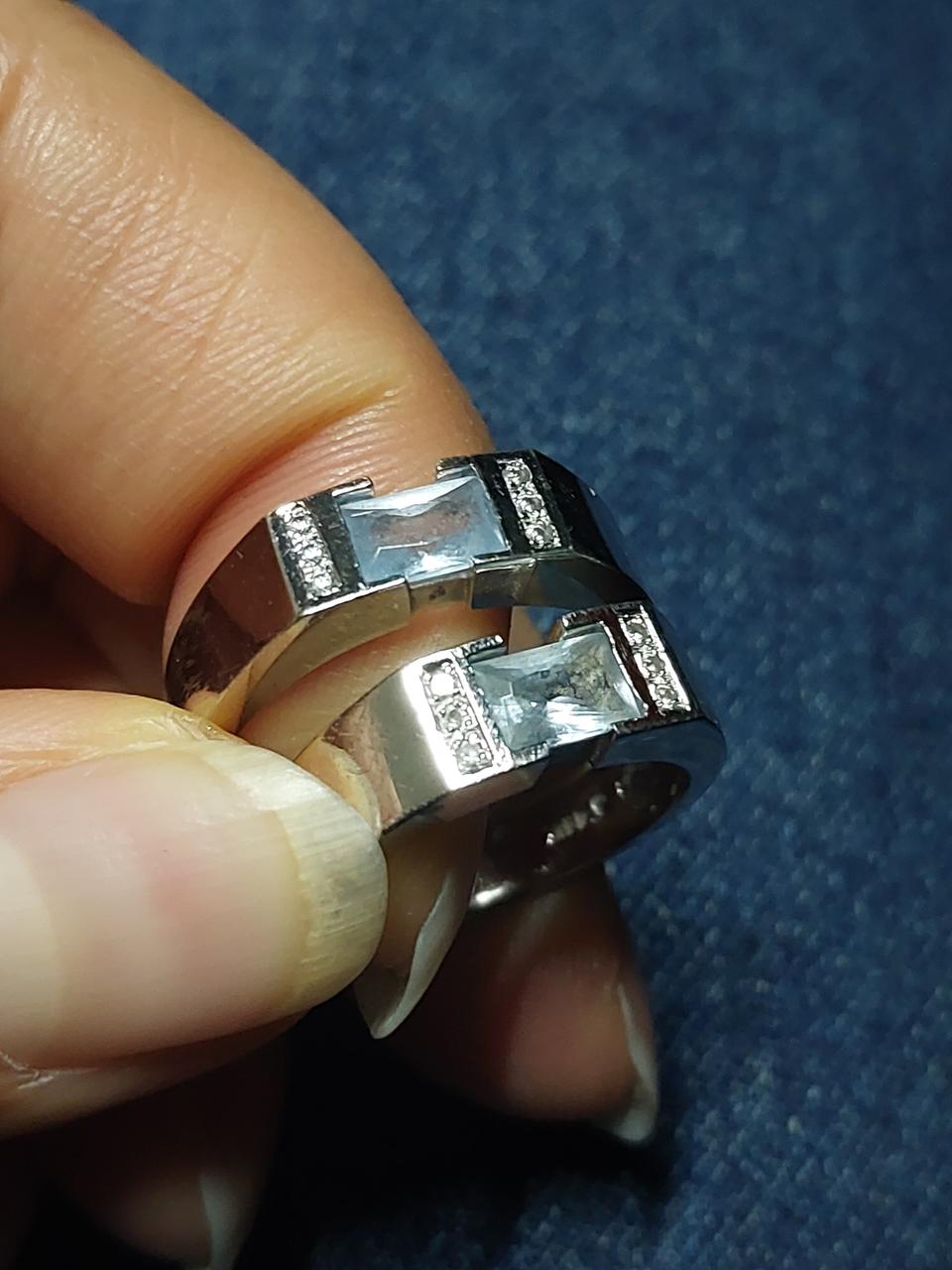 14 k 토파즈  화이트 골드 12호 17호 커플링