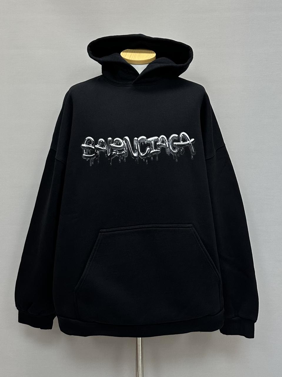 발렌시아가 슬라임 와이드 핏 후드티 ( 여성 오버핏 )