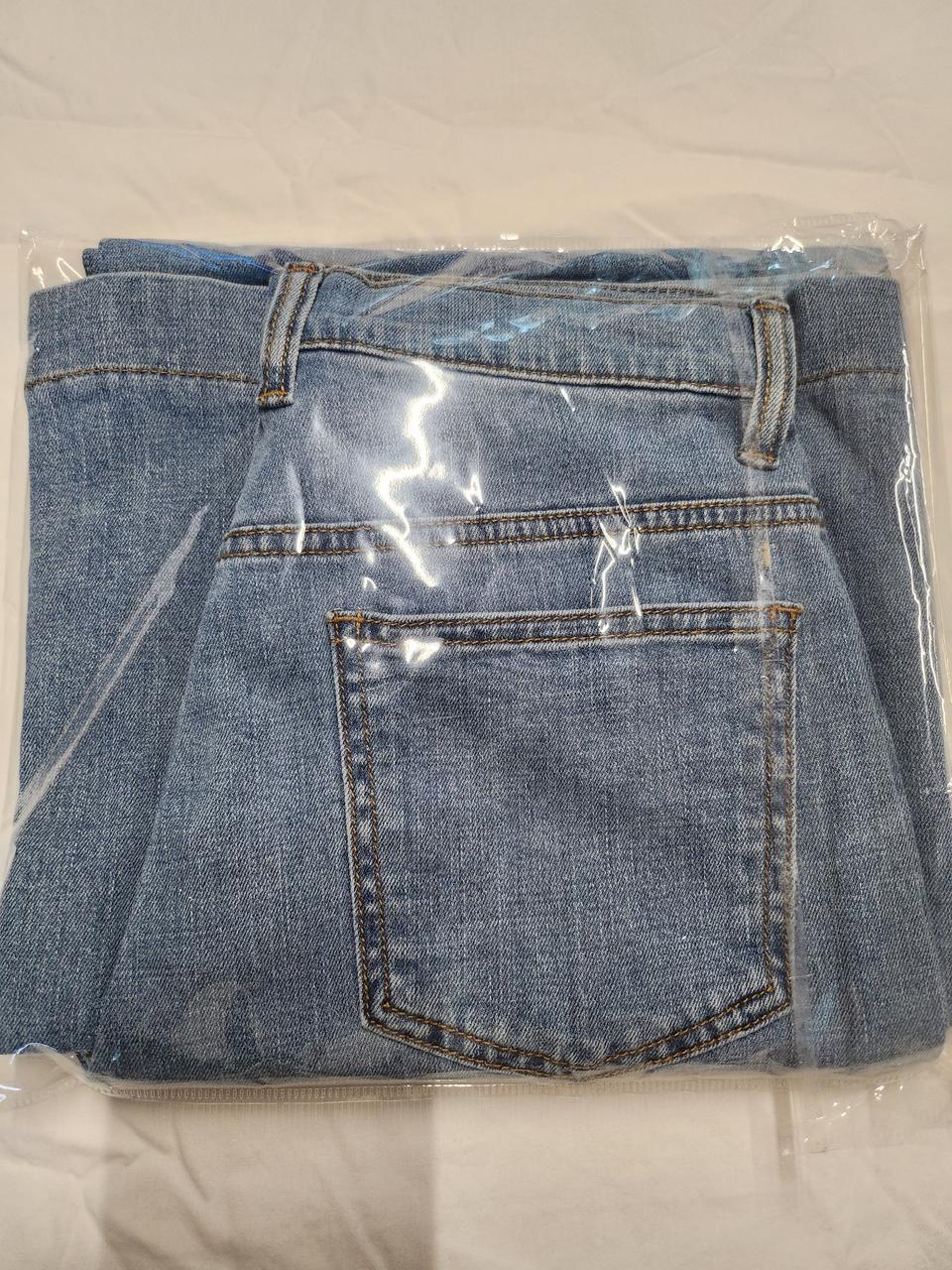 앞포켓 와이드 청팬츠(새상품)