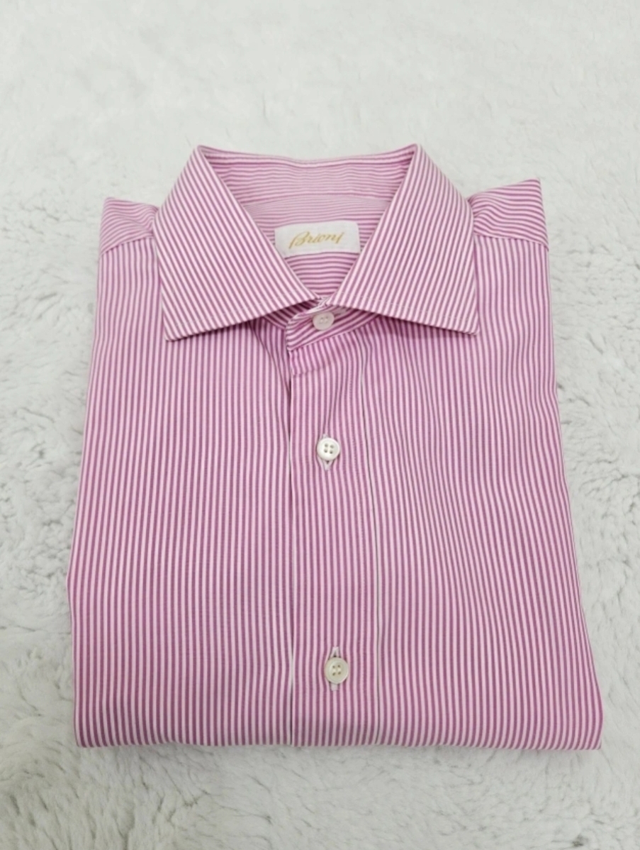 브리오니 스트라이프 셔츠