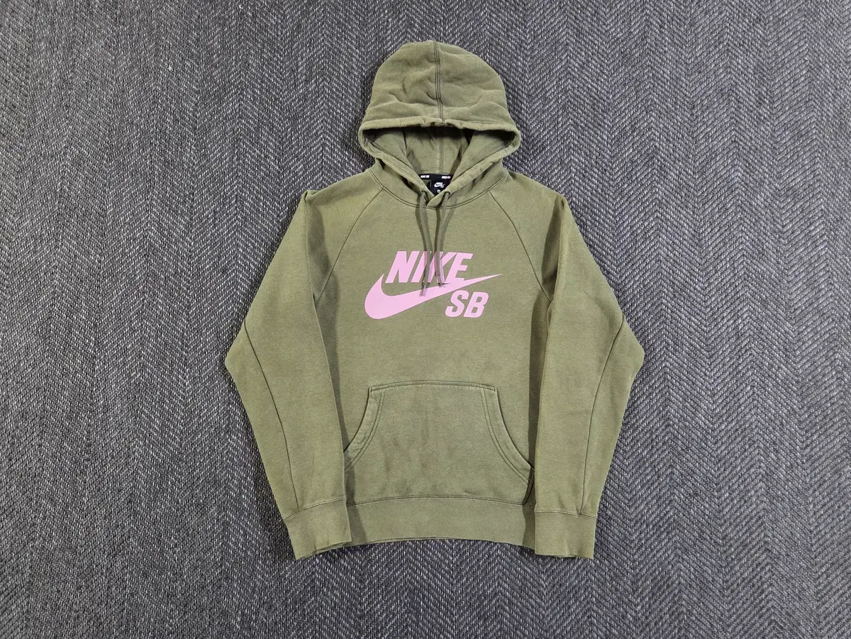 나이키 카키말차 딸기 후드티