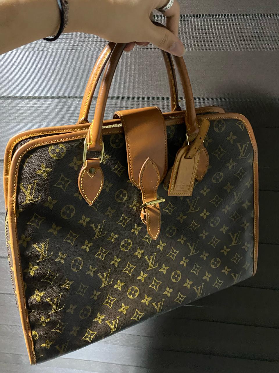 정품 루이비통 모노그램 리볼리 서류가방 토트백