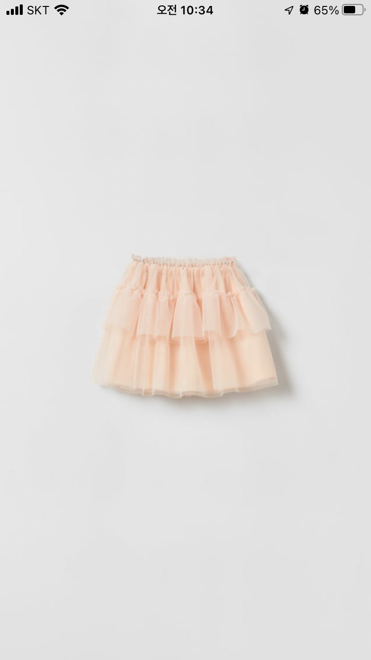 자라키즈 샤스커트(새상품)