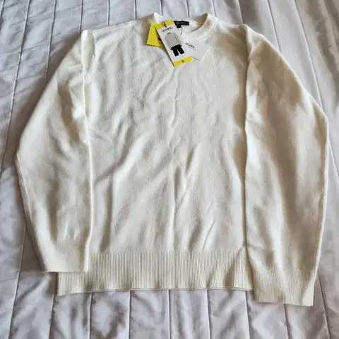 [S]adhoc 애드호크 니트 크림색 미사용품